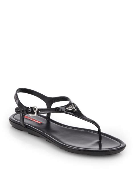 prada t strap sandals